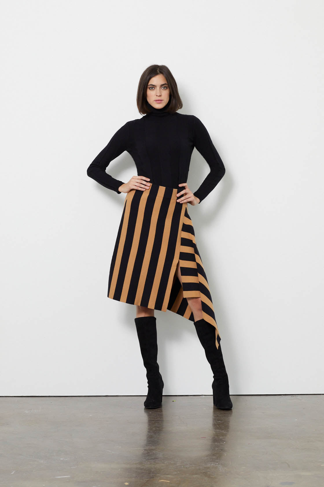 Stripes Skirt